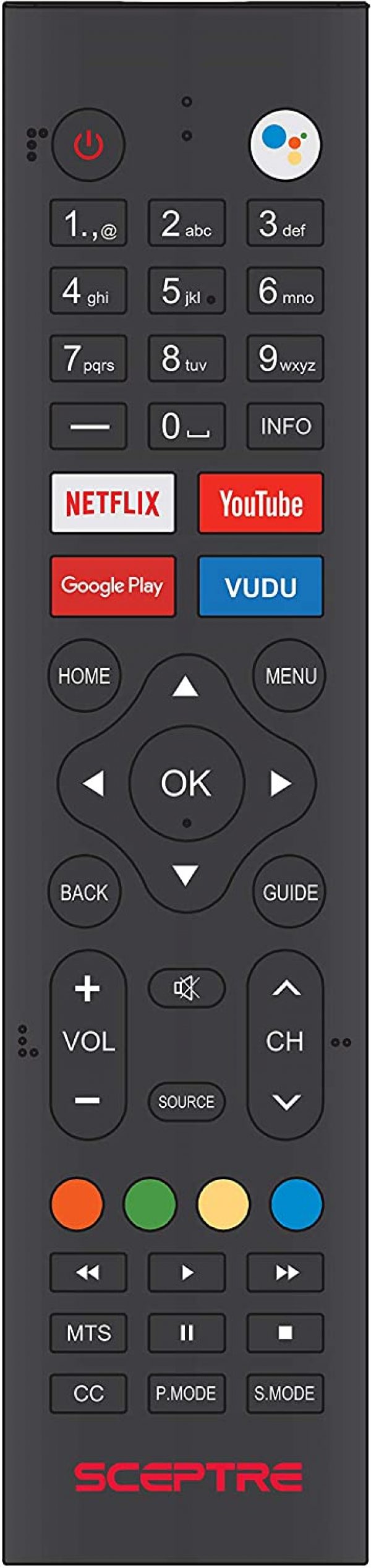Sceptre Android TV 32inch Smart LED HD TV Google Assistant Chromecast