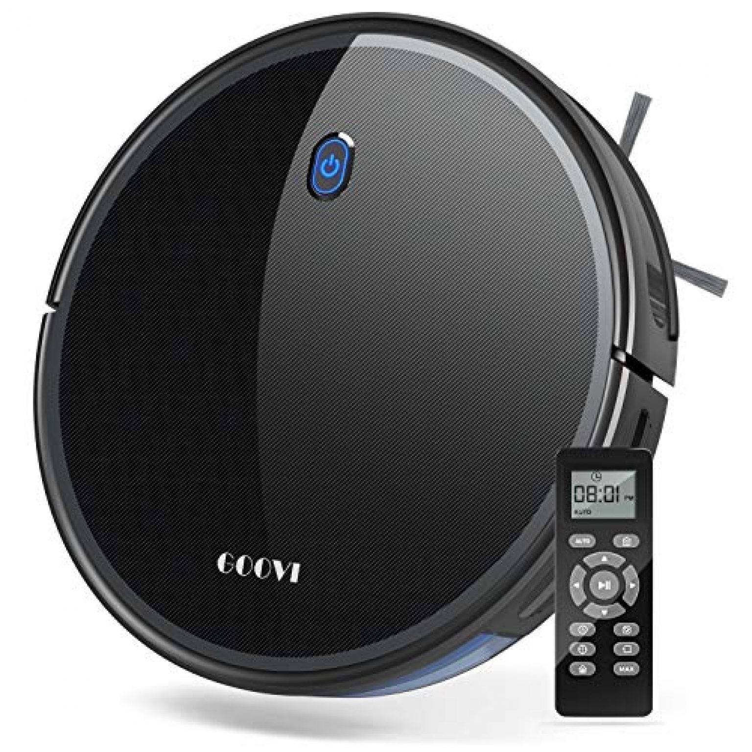 Robot Vacuum, GOOVI 1800Pa Robotic Vacuum Cleaner (Slim) Max Suction