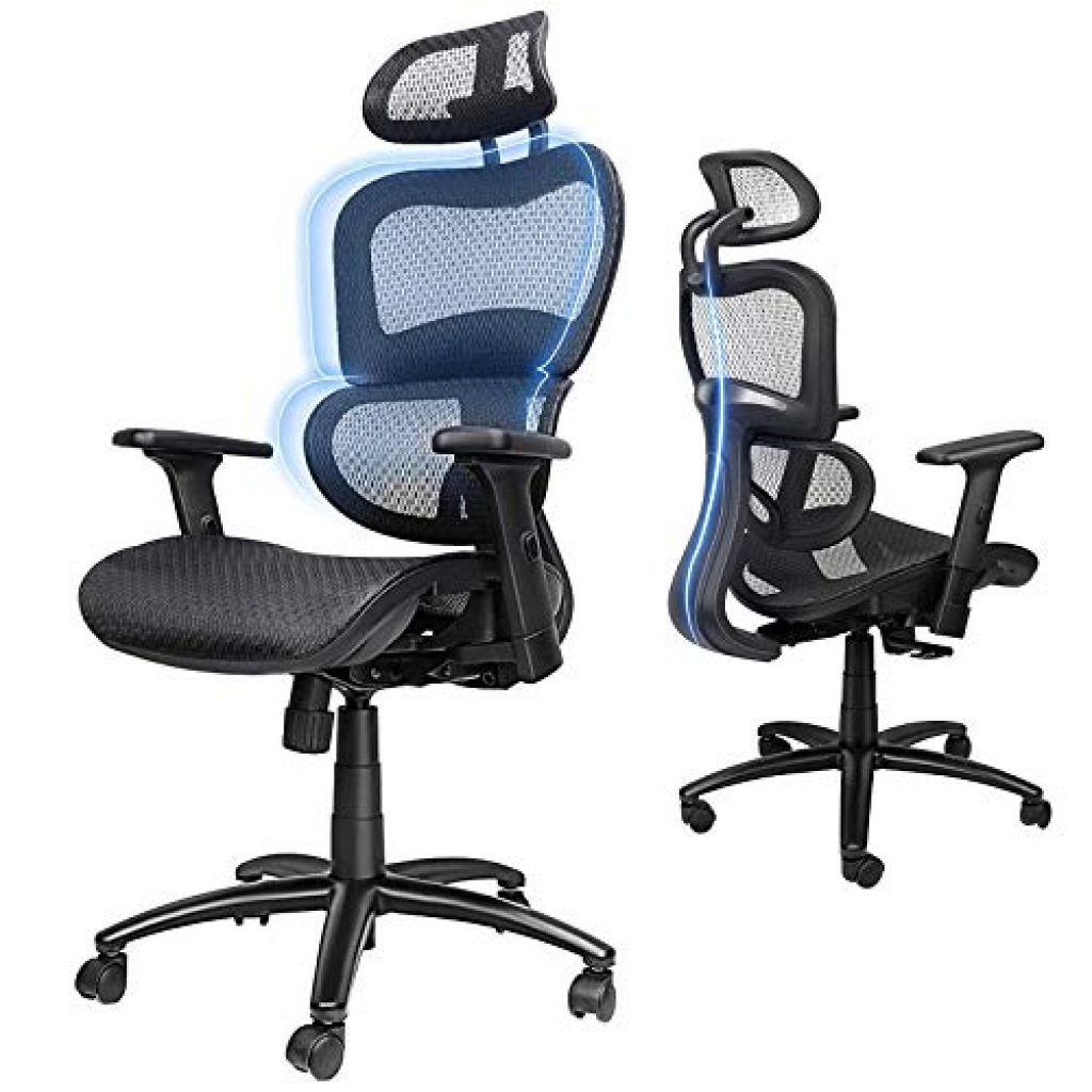 Ergousit Ergonomic Office Chair Breathable Mesh Computer Chair with
