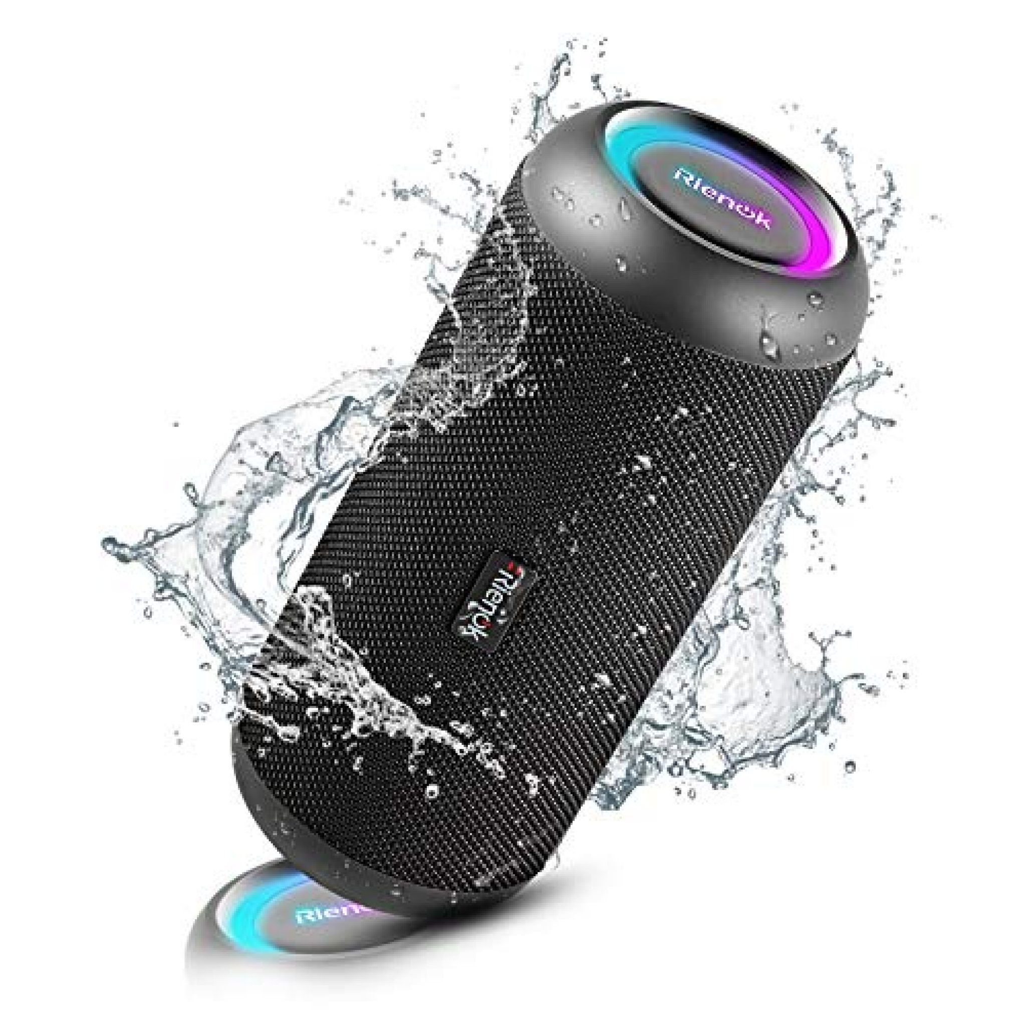 RIENOK Portable Bluetooth Speaker 30W Wireless Speaker TWS Pairing HD ...