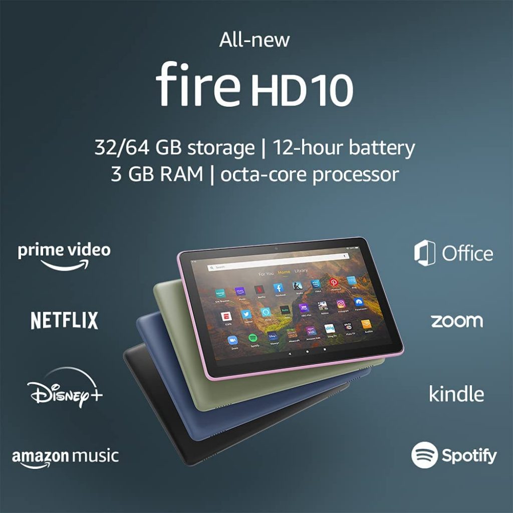 All New Fire Hd 10 Tablet 101″ 1080p Full Hd 32 Gb Latest Model