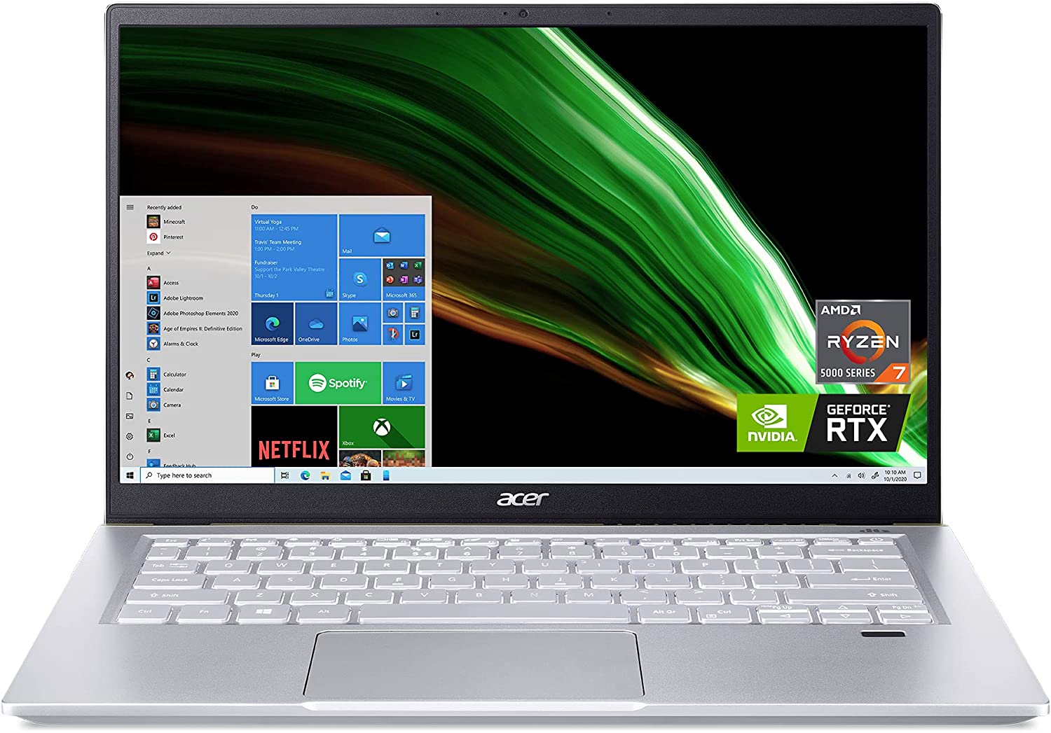 Acer Swift X SFX1441GR1S6 Creator Laptop 14″ Full HD 100 sRGB