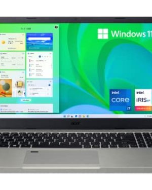 Acer Aspire Vero AV15-51-75QQ Green PC | 15.6" FHD IPS Display | 11th Gen Intel Core i7-1195G7 | Intel Iris Xe Graphics | 16GB DDR4 | 512GB SSD | Wi-Fi 6 | PCR Materials | Windows 11 Home