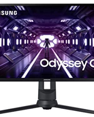 SAMSUNG Odyssey G3 Series 27-Inch FHD 1080p Gaming Monitor, 144Hz, 1ms, 3-Sided Border-Less, VESA Compatible, Height Adjustable Stand, FreeSync Premium (LF27G35TFWNXZA)