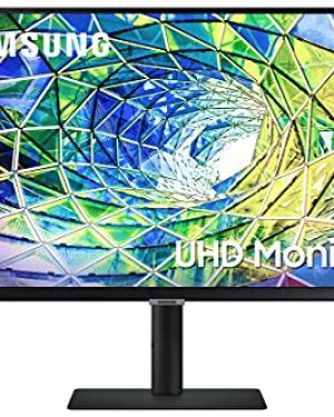 Samsung S80A Computer Monitor, 27 Inch 4K Monitor, Vertical Monitor, USB C Monitor, HDR10 (1 Billion Colors), Built-in Speakers (LS27A800UNNXZA)