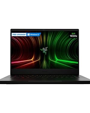 Razer Blade 14 Gaming Laptop: AMD Ryzen 9 5900HX 8 Core, NVIDIA GeForce RTX 3080, 14" QHD 165Hz, 16GB RAM, 1TB SSD - CNC Aluminum - Chroma RGB - THX Spatial Audio - Vapor Chamber Cooling