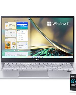 Acer Swift 3 Intel Evo Thin & Light Laptop 14.0" Full HD IPS Intel Core i7-1165G7 Intel Iris Xe Graphics 8GB LPDDR4X 512GB SSD Wi-Fi 6 Fingerprint Reader Back-lit KB SF314-511-7412