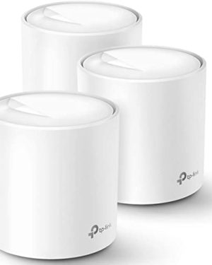 TP-Link Deco WiFi 6 Mesh System(Deco X20) - Covers up to 5800 Sq.Ft. , Replaces Wireless Routers and Extenders(3-Pack, 6 Ethernet Ports in total, supports Wired Ethernet Backhaul)