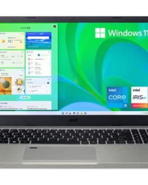 Acer Aspire Vero AV15-51-5155 Green PC | 15.6" FHD IPS 100% sRGB Display | 11th Gen Intel Core i5-1155G7 | Intel Iris Xe Graphics | 8GB DDR4 | 256GB SSD | Wi-Fi 6 | PCR Materials | Windows 11 Home