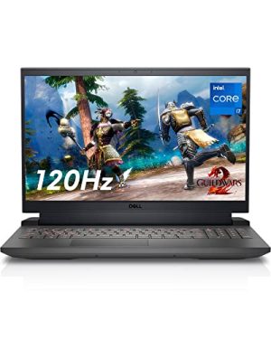 Dell G15 5520 15.6 Inch Gaming Laptop – 1080p FHD 120Hz Display, Core i7-12700H, 16GB DDR5 RAM, 512GB SSD, NVIDIA RTX 3060 6GB GDDR6, Intel Wi-Fi 6, USB C, with Webcam Windows 11 – Dark Shadow Grey