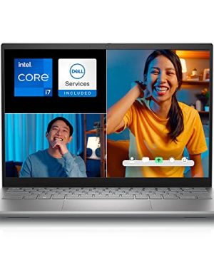 Dell Inspiron 14 5420 14 inch Student Laptop - 2.2K (2240 x 1400) Display, Core i7-1255U, 16GB DDR4 RAM, 512GB SSD, NVIDIA GeForce MX570, HDMI, USB-C, Bluetooth, Wi-Fi 6, Windows 11 Pro - Silver