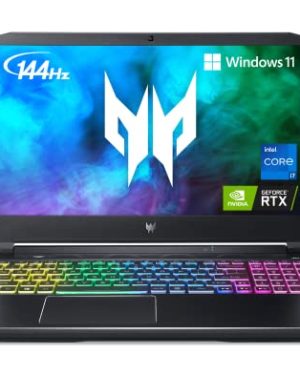 Acer Predator Helios 300 PH315-54-760S Gaming Laptop | Intel i7-11800H | NVIDIA GeForce RTX 3060 Laptop GPU | 15.6" Full HD 144Hz 3ms IPS Display | 16GB DDR4 | 512GB SSD | Killer WiFi 6 | RGB Keyboard