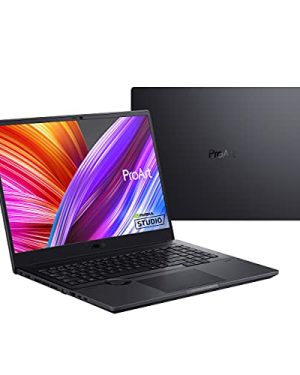 ASUS ProArt StudioBook 16 Laptop, 16” 2560x1600 120Hz Display, AMD Ryzen 7, 32GB DDR4, 1TB PCIe SSD, Nvidia Geforce RTX 3060, Windows 11 Home, H5600QM-AH78, Star Black