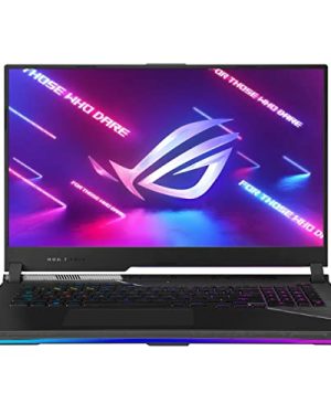 ASUS ROG Strix Scar 17 (2022) Gaming Laptop, 17.3” 240Hz IPS QHD Display, NVIDIA GeForce RTX 3080, Intel Core i9-12900H, 16GB DDR5, 1TB SSD, Per-Key RGB Keyboard, Windows 11, G733ZS-DS94