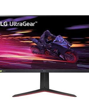 LG 32GP750-B 32 Inch QHD (2560 x 1440) IPS Ultragear Gaming Monitor with 1ms (GtG) and 165Hz Refresh Rate, NVIDIA G-SYNC Compatible with AMD FreeSync Premium, Tilt/Height/Pivot Adjustable - Black