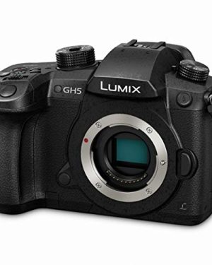 Panasonic LUMIX GH5 4K Digital Camera, 20.3 Megapixel Mirrorless Camera with Digital Live MOS Sensor, 5-Axis Dual I.S. 2.0, 4K 4:2:2 10-Bit Video, Full-Size HDMI Out, 3.2-Inch LCD, DC-GH5 (Black)