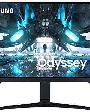 SAMSUNG 28" Odyssey G70A Gaming Computer Monitor, 4K UHD LED Display, HDR 400, 144Hz, G-Sync and FreeSync Premium Support, Front Light Panels, LS28AG700NNXZA, Black