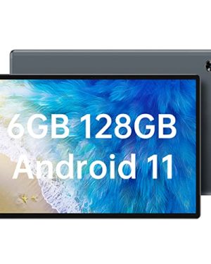 10 inch Tablet TECLAST Android 11 Tablets 6GB RAM 128GB ROM 2.0GHz Octa Core 1920x1200 FHD Gaming Tablet 5+8MP Webcam 2.4G+5G WiFi Bluetooth GPS 7000mAh Type-C for Study Entertainment(512GB TF)