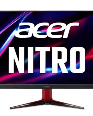 Acer Nitro VG272 Lvbmiipx 27” Full HD (1920 x 1080) Agile-Splendor IPS Gaming Monitor | NVIDIA G-SYNC Compatible | 165Hz Refresh Rate | HDR400 | DCI-P3 90% | 1 x Display Port 1.2 & 2 x HDMI 2.0