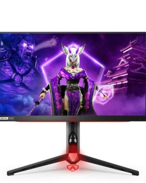 AOC Agon PRO AG254FG 25" Tournament Gaming Monitor, FHD 1920x1080, 360Hz, 1ms, DisplayHDR 400, G-SYNC + Reflex, Console Ready, Light FX, Low Input Lag, Height-Adjustable