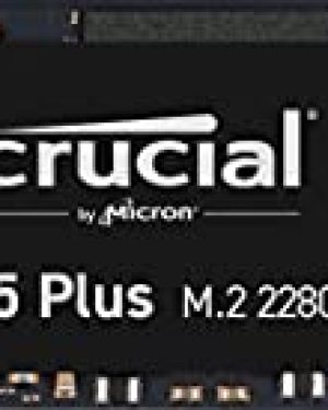 Crucial P5 Plus 1TB PCIe 4.0 3D NAND NVMe M.2 Gaming SSD, up to 6600MB/s - CT1000P5PSSD8