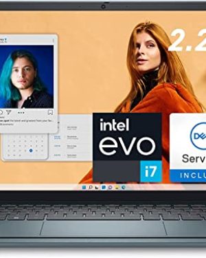 Dell Inspiron 14 Plus 7420 Laptop - 14 inch, 2.2K 16:10, Intel Core i7-12700H, 16GB DDR5 RAM, 1TB SSD, Intel Iris Xe, 2 Yr Onsite + AntiVirus, Dell Migrate, Windows 11 Pro + Office 365 - Atlantic Blue