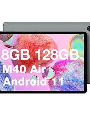 Gaming Tablet 10 inch TECLAST M40 Air, Android 11 Tablet, 8GB RAM 128GB ROM (TF 1TB), 4G LTE+5G WiFi, MTK6771 2.0GHz Octa Core, FHD 1920x1200 IPS, Dual 4G SIM/SD, 5+8MP Kamera, GPS/OTG/Type-C, 6000mAh