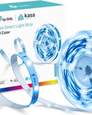 Kasa Smart LED Light Strip, 16.4ft WiFi LED Strip Works with Alexa, Google Home, SmartThings, High Brightness with 16 Million Colors, RGB, Grouping, Adjustable Length, Up to 25,000 Hours (KL400L5)