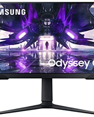 SAMSUNG 27” Odyssey G30A Gaming Computer Monitor, FHD LED Display, 144Hz, 1ms, FreeSync Premium, Adjustable, Borderless Design (LS27AG302NNXZA), Black