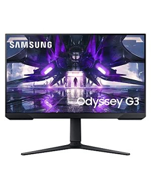 SAMSUNG 27" Odyssey G32A FHD 1ms 165Hz Gaming Monitor with Eye Saver Mode, Free-Sync Premium, Height Adjustable Screen for Gamer Comfort, VESA Mount Capability (LS27AG320NNXZA)