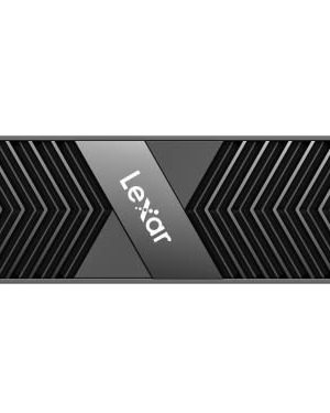 Lexar Professional 512GB NM800 PRO with Heatsink M.2 2280 PCIe Gen4x4 NVMe SSD, Read Speeds Up to 7450MB/s, for Gamers and Creators (LNM800P512G-RN8NG)