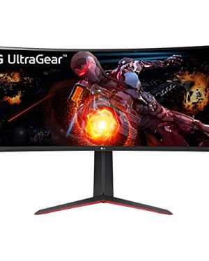 LG UltraGear QHD 34-Inch Curved Gaming Monitor 34GP63A-B, VA with HDR 10 Compatibility and AMD FreeSync Premium, 160Hz, Black