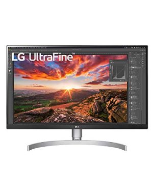 LG UltraFine UHD 27-Inch Computer Monitor 27UN850-W, IPS with VESA DisplayHDR 400, AMD FreeSync, and USB-C, White