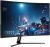 Sceptre Curved 32-inch Gaming Monitor up to 185Hz DisplayPort 165Hz 144Hz HDMI AMD FreeSync Build-in Speakers, Machine Black (C325B-185RD)