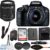 Canon EOS 4000D / Rebel T100 DSLR Camera 18-55mm Zoom Lens + ZeeTech Accessory Bundle with SanDisk 32GB Memory Card, Cleaning Starter Kit, High Speed Memory Card Reader (Renewed)