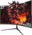 Gawfolk 27 Inch 144hz/165HZ Curved Gaming Monitor Full HD 1080P 1800R Frameless Computer Monitor, 1ms GTG with FreeSync,Low Motion Blur, Eye-Care Technology, Support VESA, DP, HDMI Port (Black)