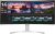 LG 38WN95C-W 38 Inch Curved 21:9 UltraWide QHD+ (3840 x 1600) Monitor with Nano IPS, Thunderbolt 3 Connectivity and 1ms Response Time – 144Hz Refresh Rate, White/Silver