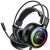 ABKONCORE Shoker Gaming Headset with Noise Canceling Mic – PC Headset with Dynamic Sensory, 7.1 Surround Sound, Soft Memory Foam, RGB Light for PC, Laptop, Mac