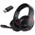 BINNUNE Wireless Gaming Headset with Microphone for PC PS4 PS5 Playstation 4 5, 2.4G Wireless Low Latency, Bluetooth Gamer Headphones with Noise Cancelling Mic