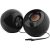 Creative Pebble 2.0 USB-Powered Desktop Speakers with Far-Field Drivers and Passive Radiators for Pcs and Laptops (Black)