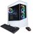 CYBERPOWERPC Gamer Master Gaming PC, AMD Ryzen 3 4100 3.8GHz, GeForce GT 1030 2GB, 8GB DDR4, 500GB PCI-E NVMe SSD, WiFi Ready & Win 11 Home (GMA888A7), White