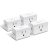 Kasa Smart Plug Mini 15A, Smart Home Wi-Fi Outlet Works with Alexa, Google Home & IFTTT, No Hub Required, UL Certified, 2.4G WiFi Only, White, 4 Count (Pack of 1)