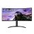 LG 34WP65C-B 34-Inch 21:9 Curved UltraWide QHD (3440×1440) VA Display with sRGB 99% Color Gamut and HDR 10 and 3-Side Virtually Borderless Display with Tilt/Height Adjustable Stand -Black