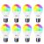 OHLUX Smart WiFi LED Light Bulbs 100W Equivalent 900Lumen Compatible with Alexa and Google Home (No Hub Required), RGBCW Multi-Color, Warm to Cool White Dimmable, 9W E26 A19 Color Changing Bulb-8PACK