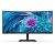 Philips 346E2CUAE 34″ Curved Frameless, UltraWide QHD 3440×1440,100Hz, 121% sRGB, 1ms MPRT, USB-C Charging, MultiView PIP/PBP, Height Adjustable, 4Yr Advance Replacement, Black