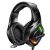 RUNMUS Gaming Headset PS4 Headset with 7.1 Surround Sound, Xbox One Headset with Noise Canceling Mic & RGB Light, Compatible w/ PS4, Xbox One(Adapter Not Included), PC Laptop Sony PSP Game Boy Advance