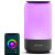 Smart Table Lamp, HugoAi Dimmable Bedside Lamps for Bedrooms, Works with Alexa and Google Home, LED Nightstand Lamp with Shades of White Lights and Vibrant Colors, No Hub Required, Grey